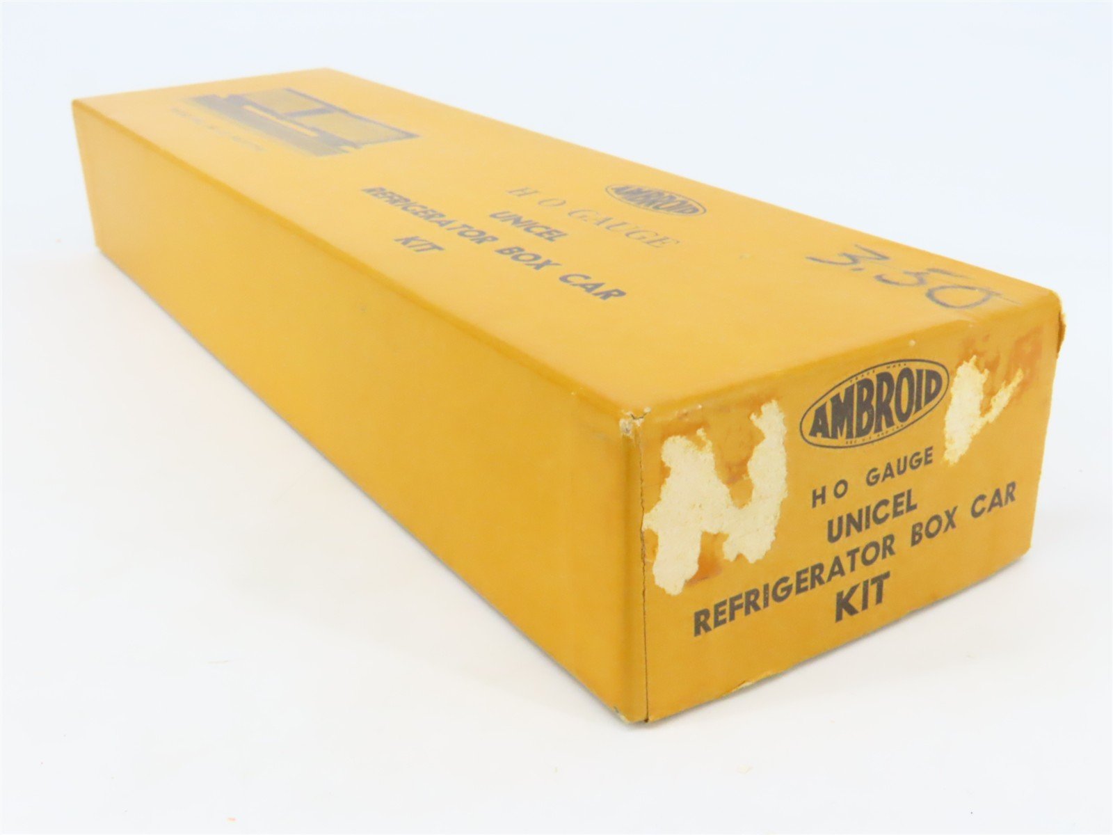 HO Scale Ambroid Kit PSCX Unicel Refrigerator Box Car #1951
