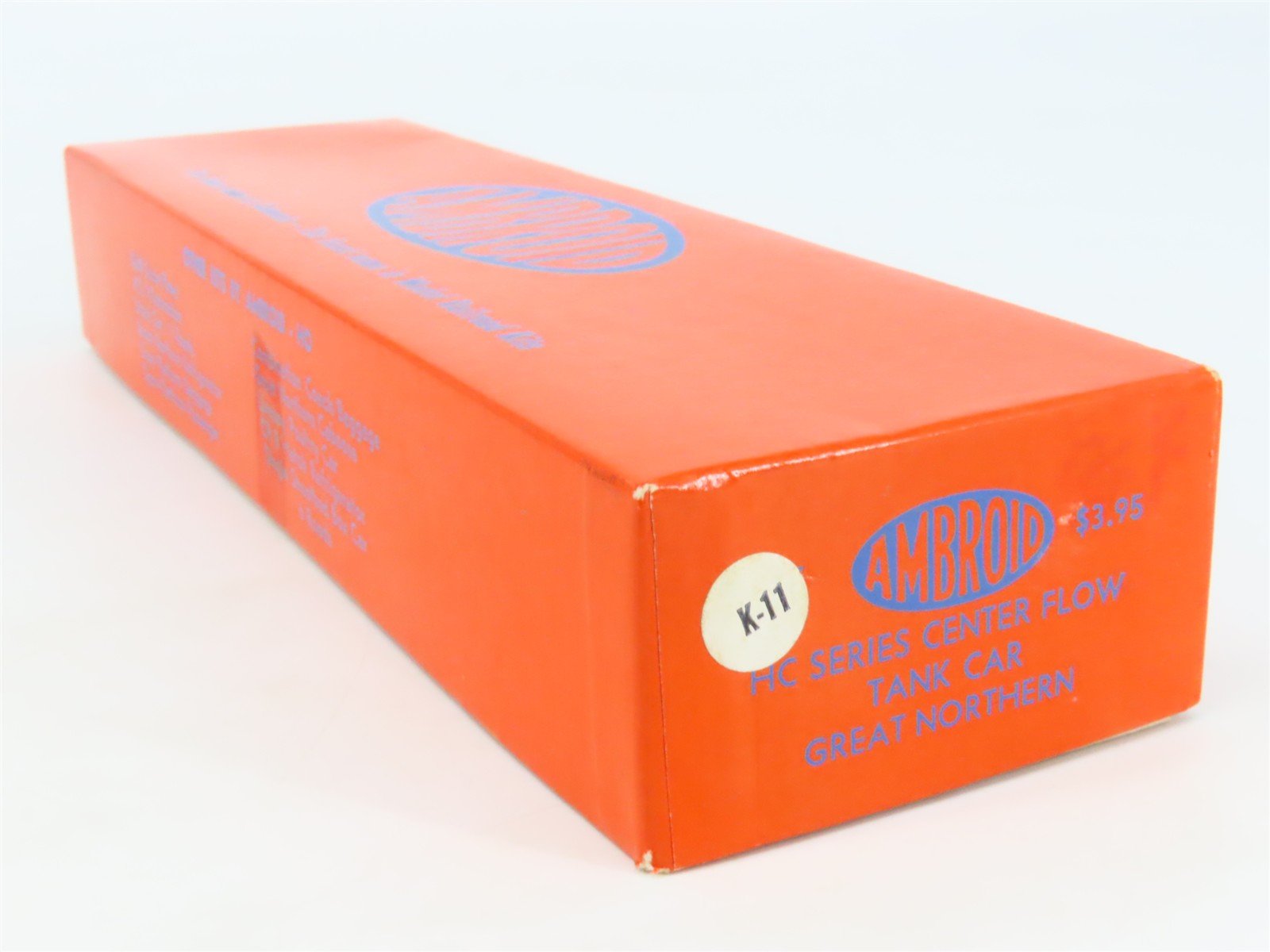 HO Scale Ambroid Kit GN Great Northern Railway 4-Bay Covered Hopper #171210
