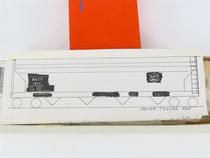 HO Scale Ambroid Kit BKTY The Katy 4-Bay Center Flow Hopper #1017