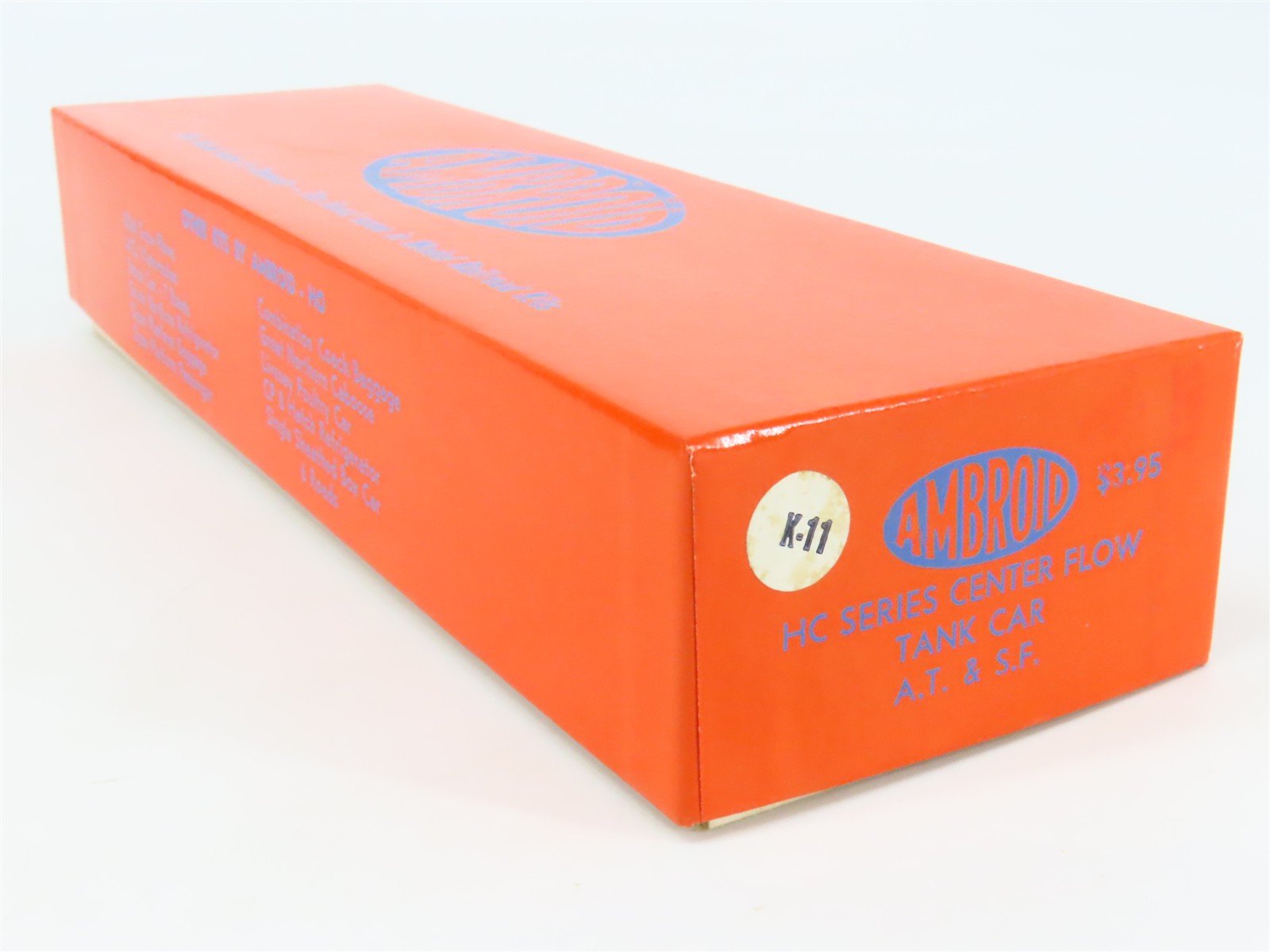 HO Scale Ambroid Kit ATSF Santa Fe Railroad 4-Bay Center Flow Hopper #305100
