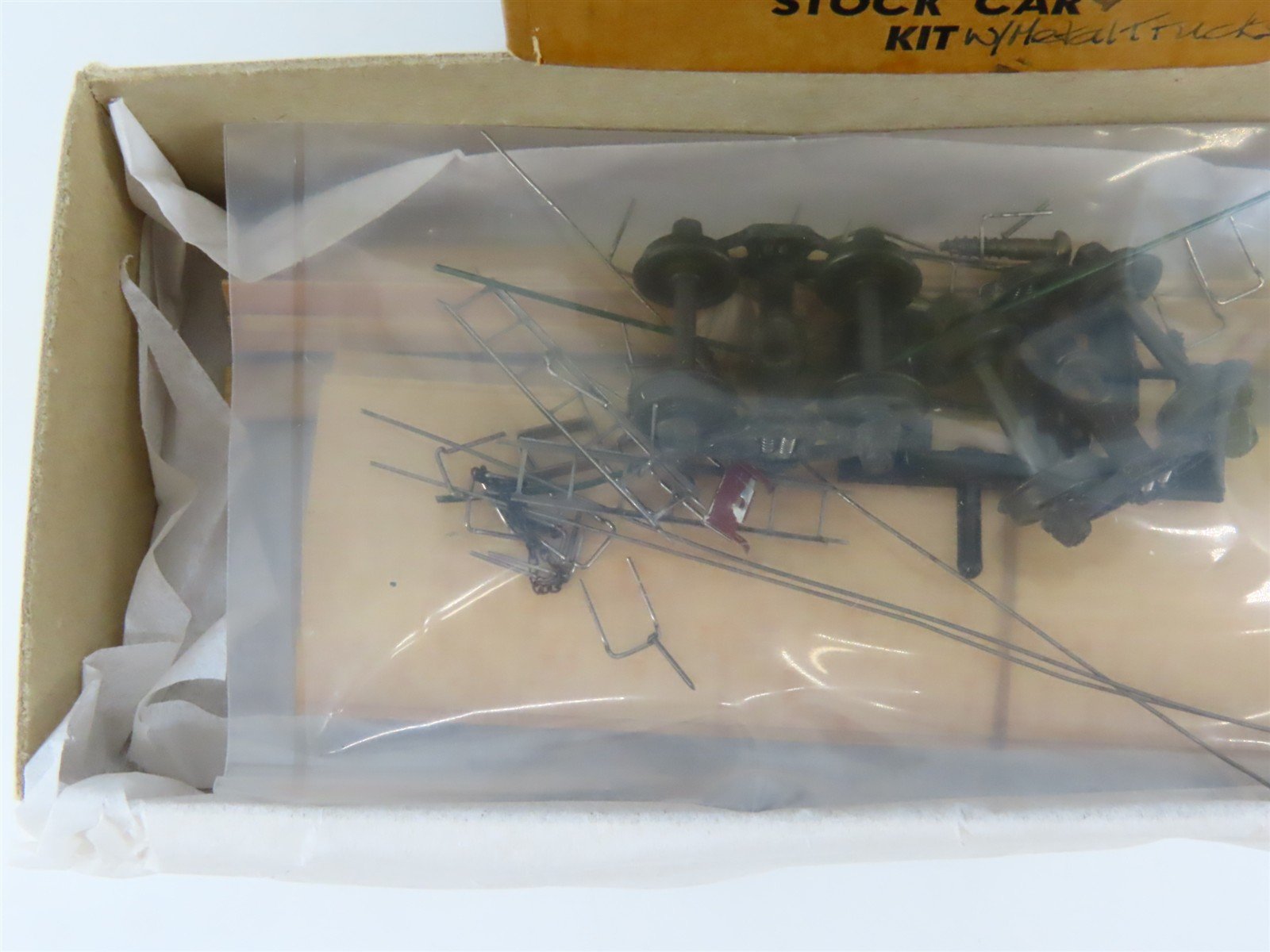 HO Scale Ambroid Kit AAR Convertible Stock Car