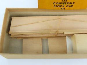 HO Scale Ambroid Kit MKT The Katy AAR Convertible Stock Car #47150