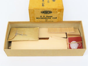 HO Scale Ambroid Kit ACL Atlantic Coast Line Watermelon Car #17117