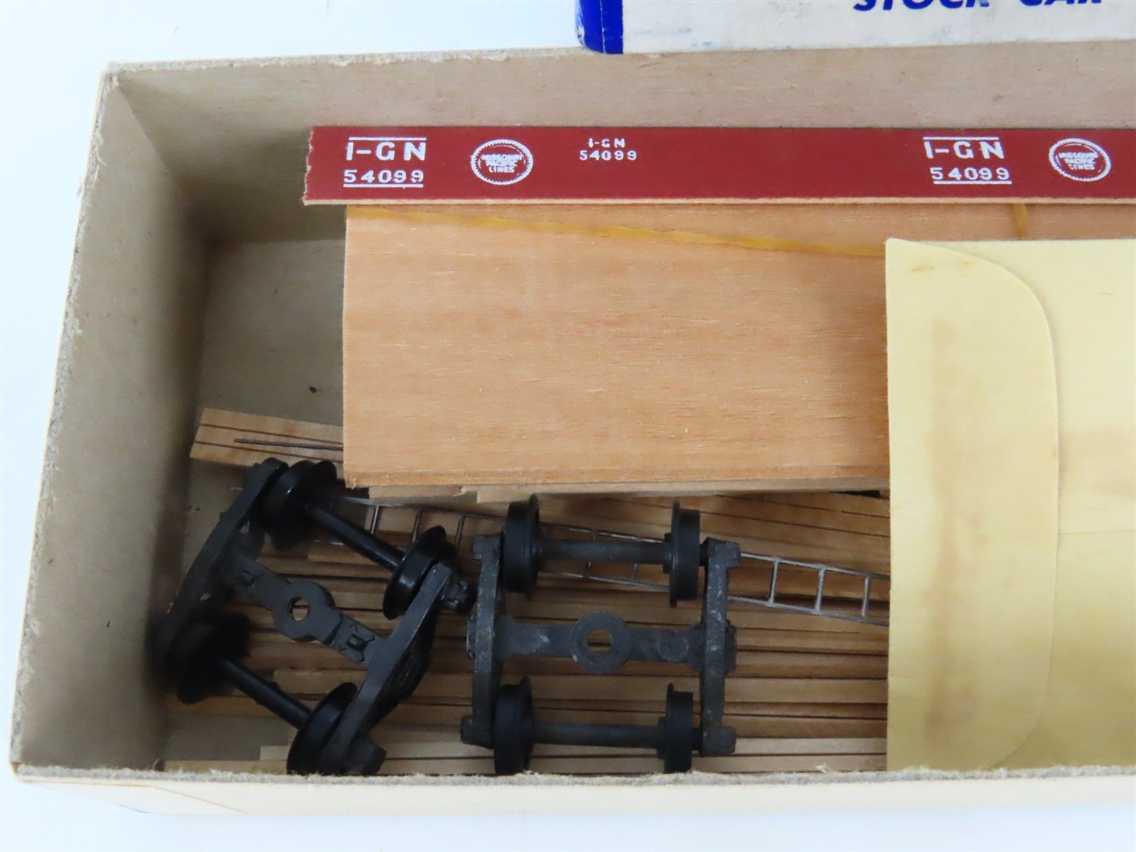 HO Scale Ambroid Kit K-2 I-GN Missouri Pacific Lines Stock Car #54099