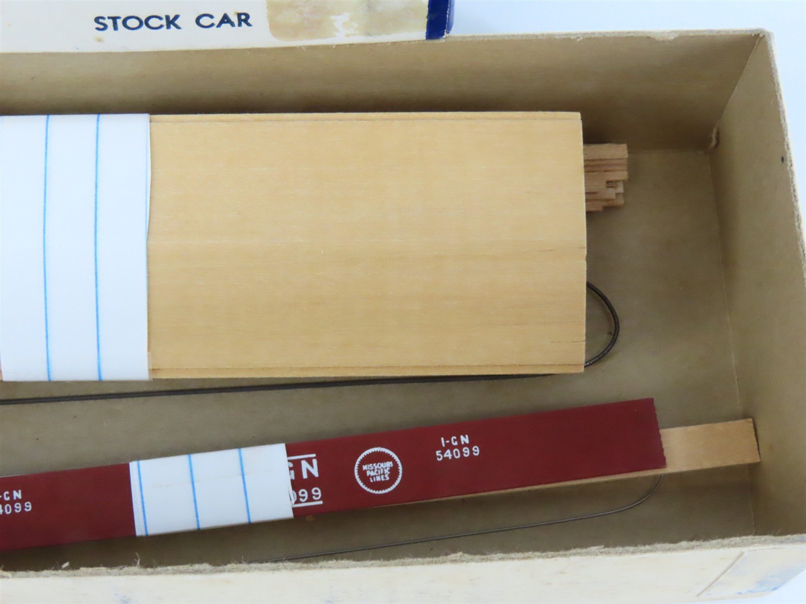 HO Scale Ambroid Kit K-2 I-GN Missouri Pacific Lines Stock Car #54099