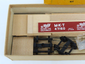 HO Scale Ambroid Kit MKT The Katy AAR Convertible Stock Car #47150