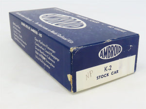 HO Scale Ambroid Kit K-2 Undecorated Stock Car