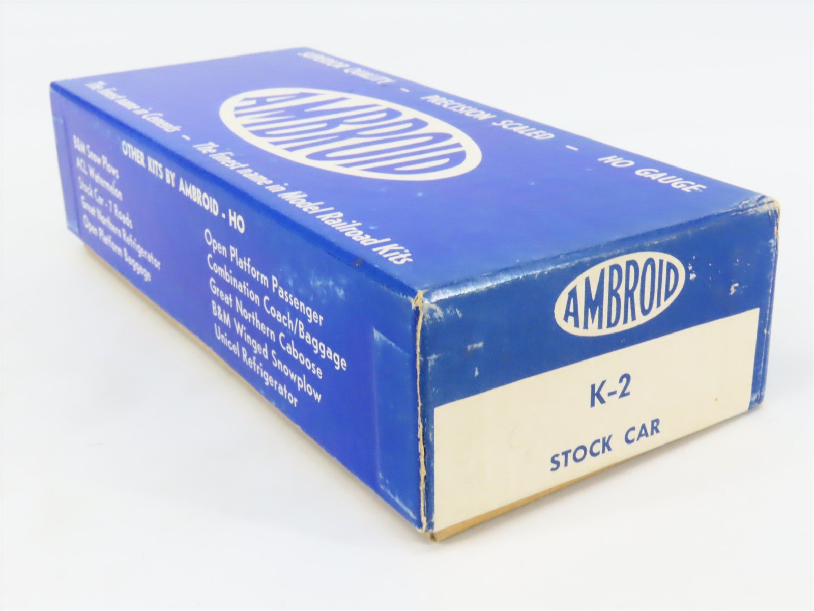 HO Scale Ambroid Kit K-2 ACL Atlantic Coast Line Stock Car #140449