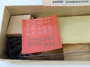 HO Scale Ambroid Kit No. 10 LPTX Speedy Poultry & Reefer Combination Car #4002