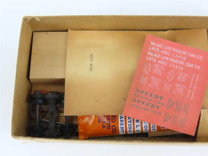 HO Scale Ambroid Kit No. 10 LPTX Speedy Poultry & Reefer Combination Car #4002