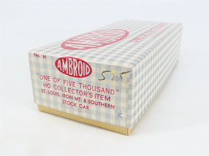 HO Scale Ambroid Kit No. H STLIM&S St Louis Iron Mt & Southern Stock Car