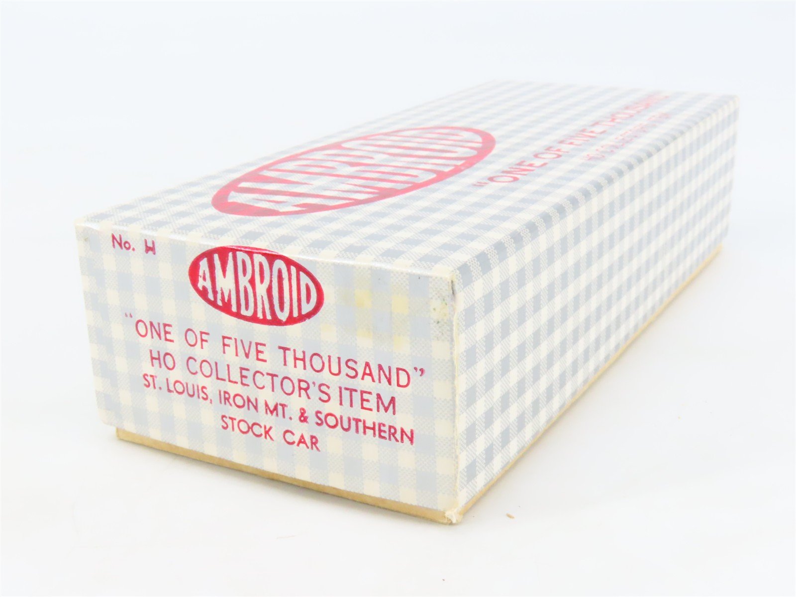 HO Scale Ambroid Kit No. H STLIM&S St Louis Iron Mt & Southern Stock Car #51399