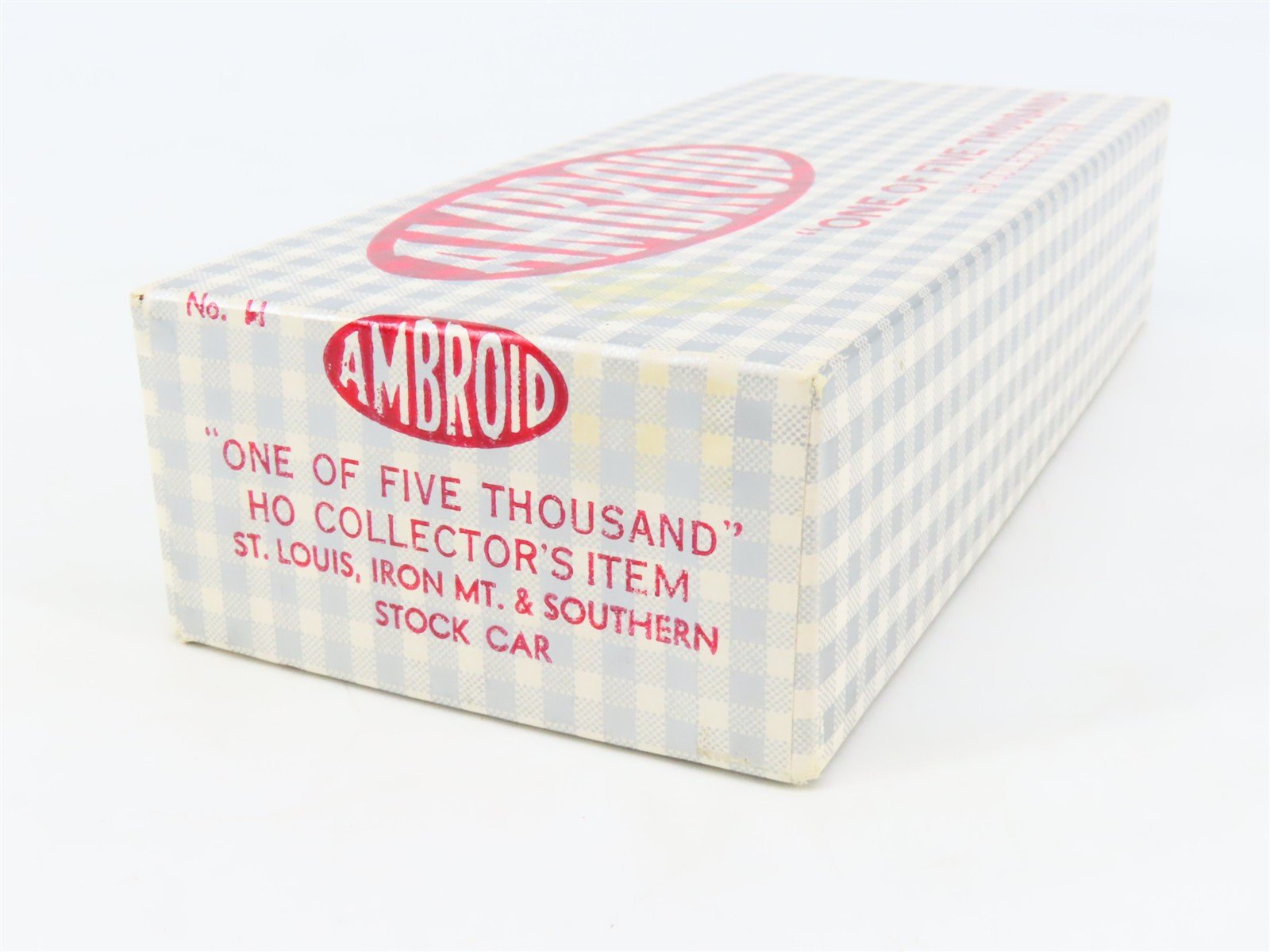 HO Scale Ambroid Kit No. H STLIM&S St Louis Iron Mt & Southern Stock Car #51399