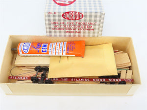 HO Scale Ambroid Kit No. H STLIM&S St Louis Iron Mt & Southern Stock Car #51399