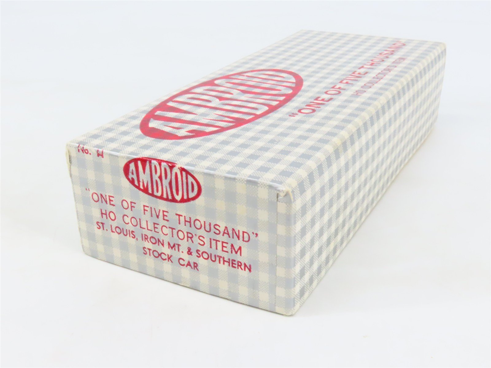 HO Scale Ambroid Kit No. H STLIM&S St Louis Iron Mt & Southern Stock Car #51399
