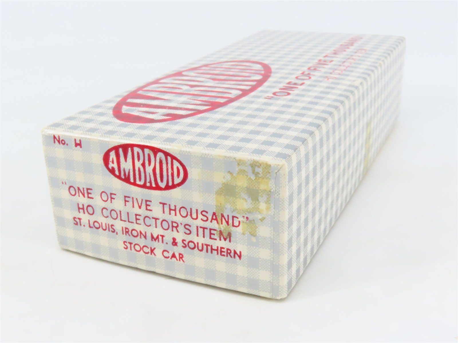 HO Scale Ambroid Kit No. H STLIM&S St Louis Iron Mt & Southern Stock Car #51399