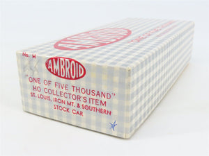 HO Scale Ambroid Kit No. H STLIM&S St Louis Iron Mt & Southern Stock Car #51399