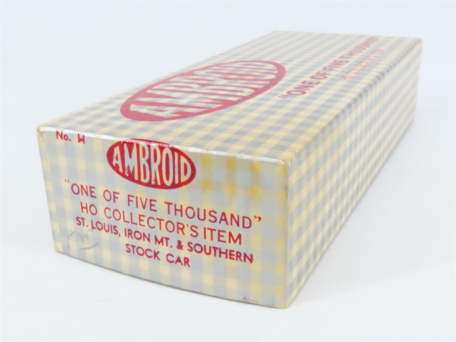 HO Scale Ambroid Kit No. H STLIM&S St Louis Iron Mt & Southern Stock Car #51399
