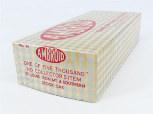 HO Scale Ambroid Kit No. H STLIM&S St Louis Iron Mt & Southern Stock Car #51399