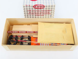 HO Scale Ambroid Kit No. H STLIM&S St Louis Iron Mt & Southern Stock Car #51399