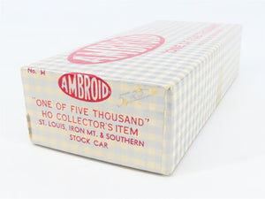 HO Scale Ambroid Kit No. H STLIM&S St Louis Iron Mt & Southern Stock Car #51399