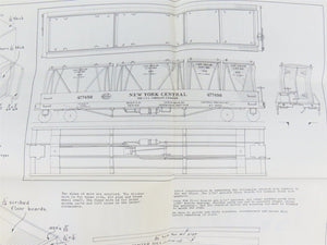 HO Scale Ambroid Kit No. 12 NYC New York Central Container Car #477498