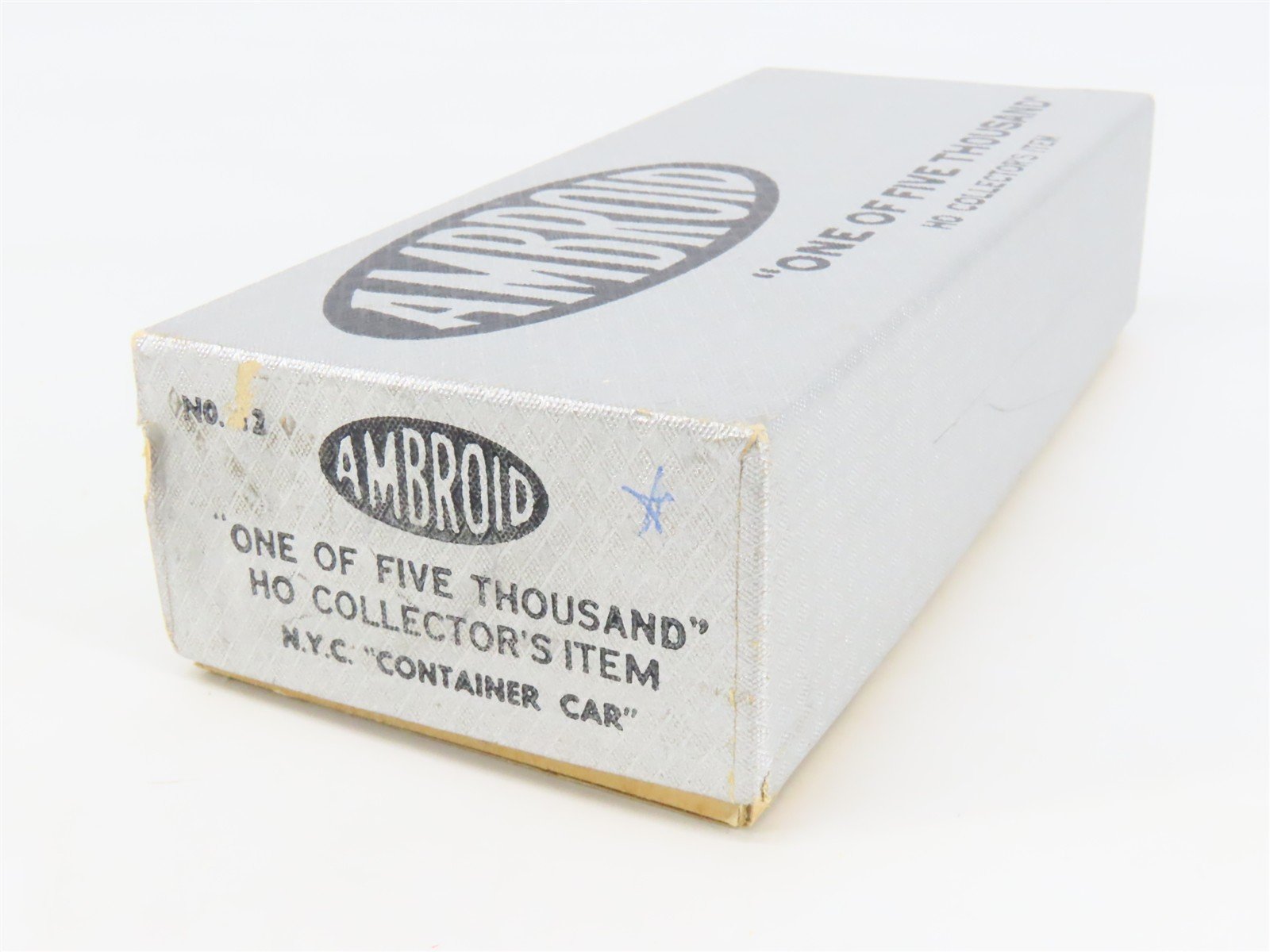 HO Scale Ambroid Kit No. 12 NYC New York Central Container Car #477498
