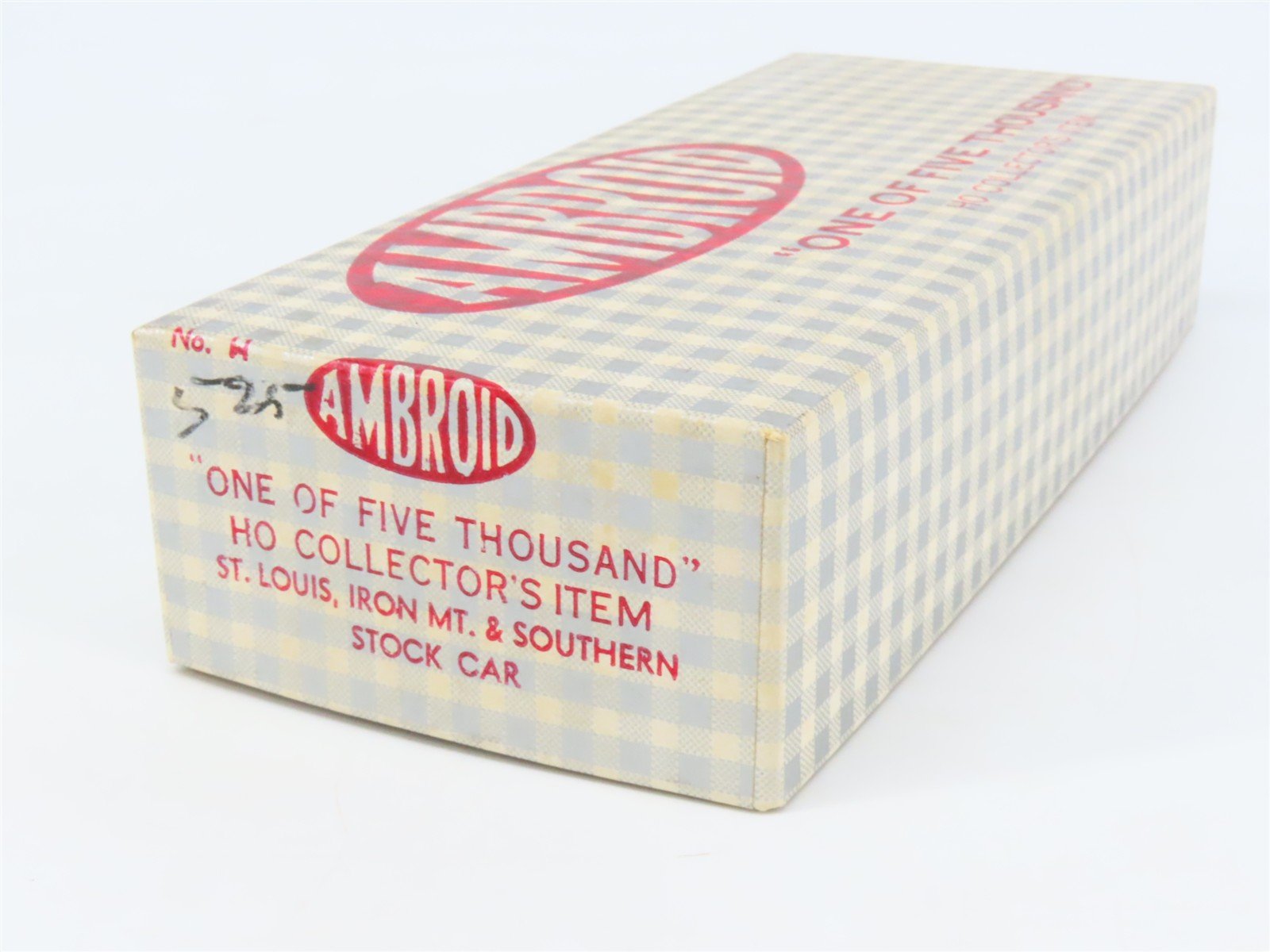 HO Scale Ambroid Kit No. H StLIM&S St Louis Iron Mt & Southern Stock Car #51399