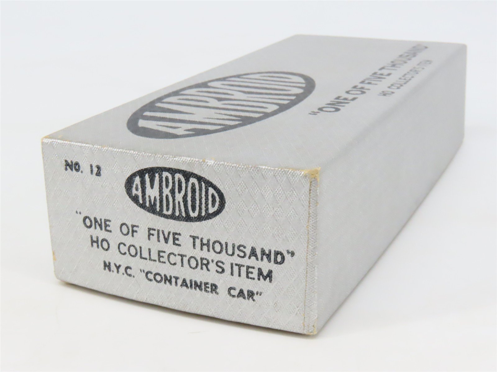 HO Scale Ambroid Kit No. 12 NYC New York Central Container Car #477498