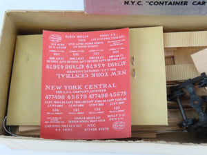 HO Scale Ambroid Kit No 12 NYC New York Central Container Car #477498