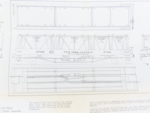 HO Scale Ambroid Kit No 12 NYC New York Central Container Car #477498