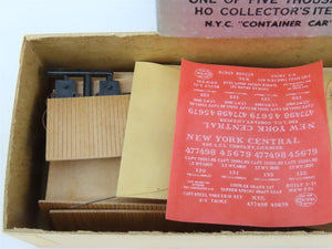 HO Scale Ambroid Kit No 12 NYC New York Central Container Car #477498