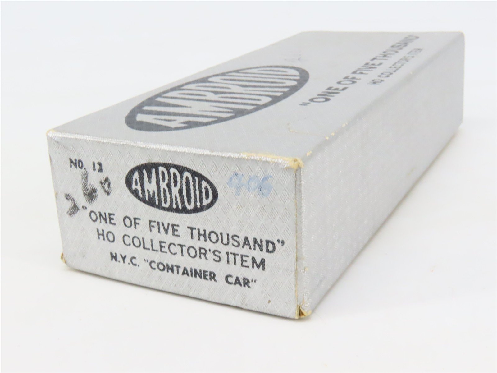 HO Scale Ambroid Kit No 12 NYC New York Central Container Car #477498