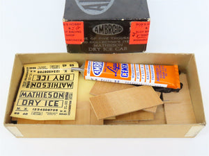 HO Scale Ambroid Kit NX Mathieson Dry Ice Car #8840