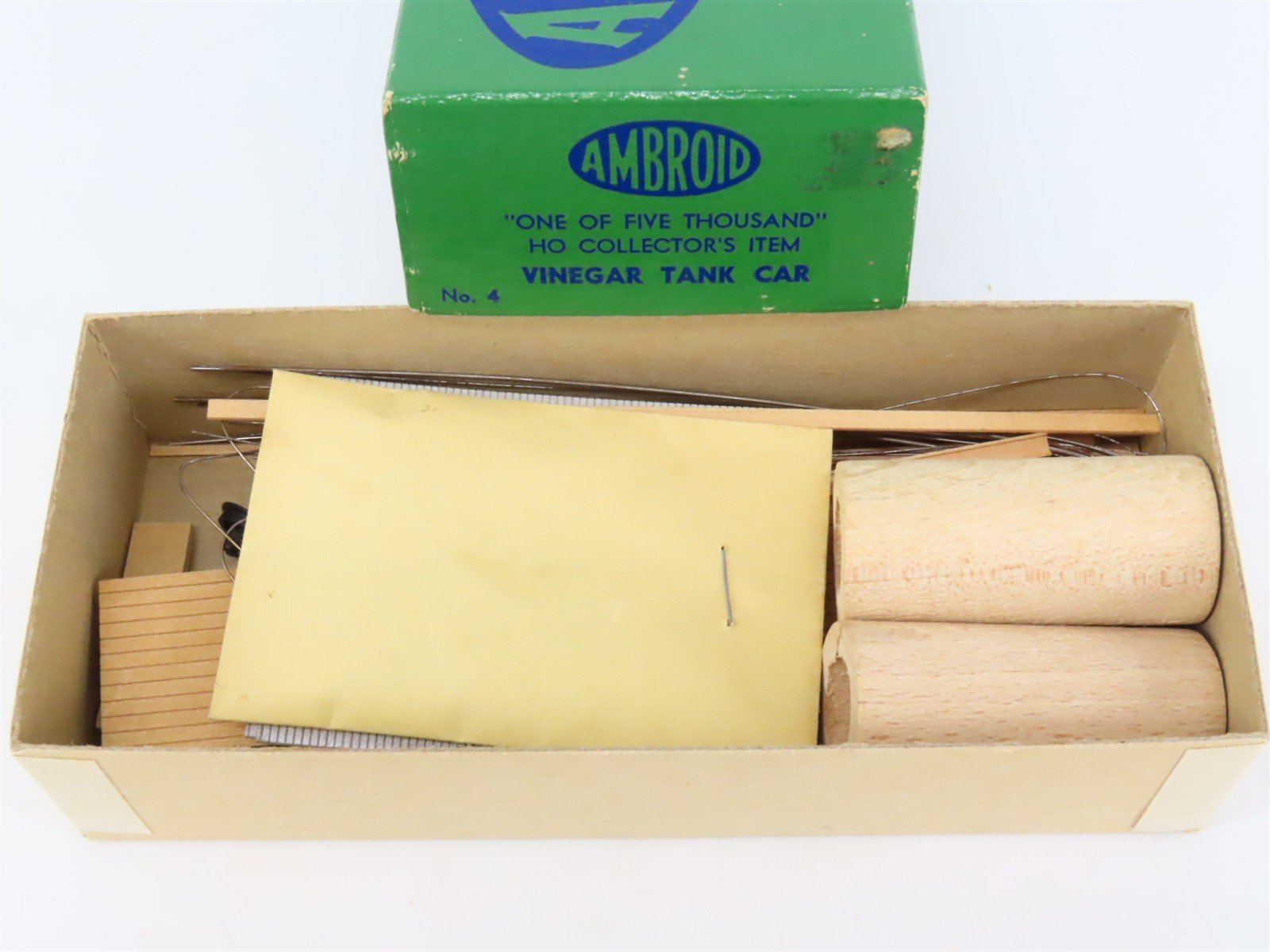HO Scale Ambroid Kit No. 4 RSX A.M. Richter Sons Co. Vinegar Tank Car #11