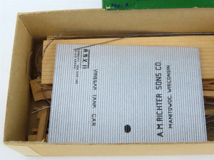 HO Scale Ambroid Kit No. 4 RSX A.M. Richter Sons Co. Vinegar Tank Car #11