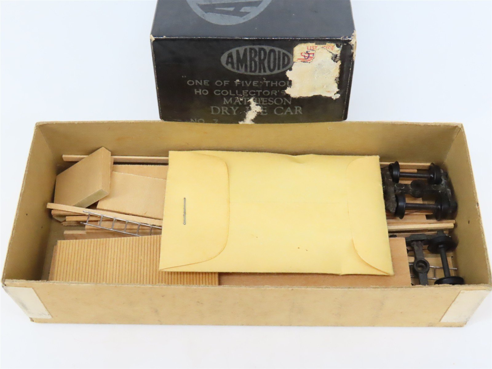 HO Scale Ambroid Kit No 7 NX Mathieson Dry Ice Car #8840