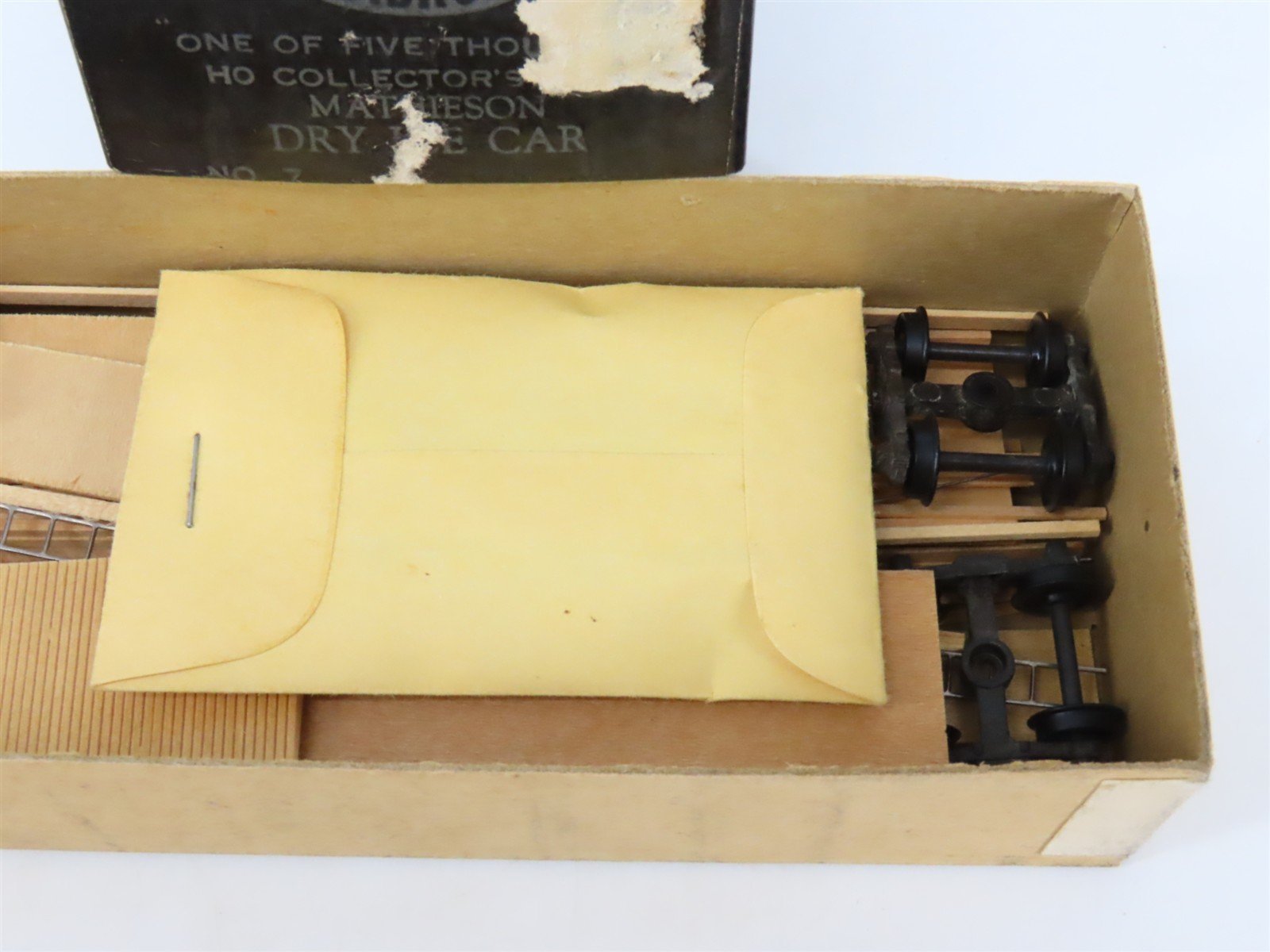 HO Scale Ambroid Kit No 7 NX Mathieson Dry Ice Car #8840