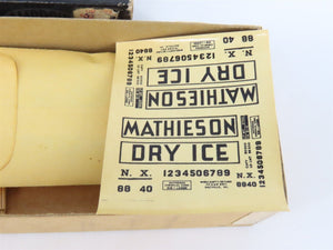 HO Scale Ambroid Kit No 7 NX Mathieson Dry Ice Car #8840
