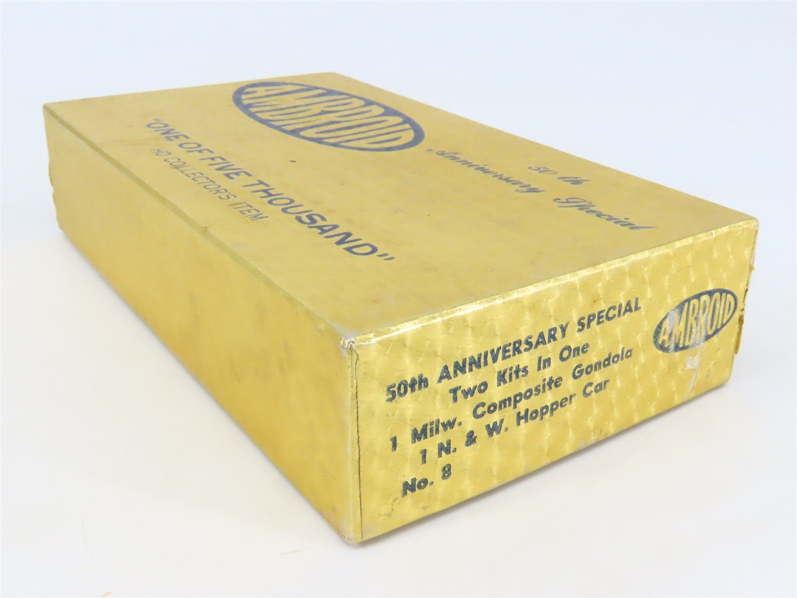 HO Scale Ambroid 2 in 1 Kit No 8 Wood MILW/N&W Hopper & Gondola