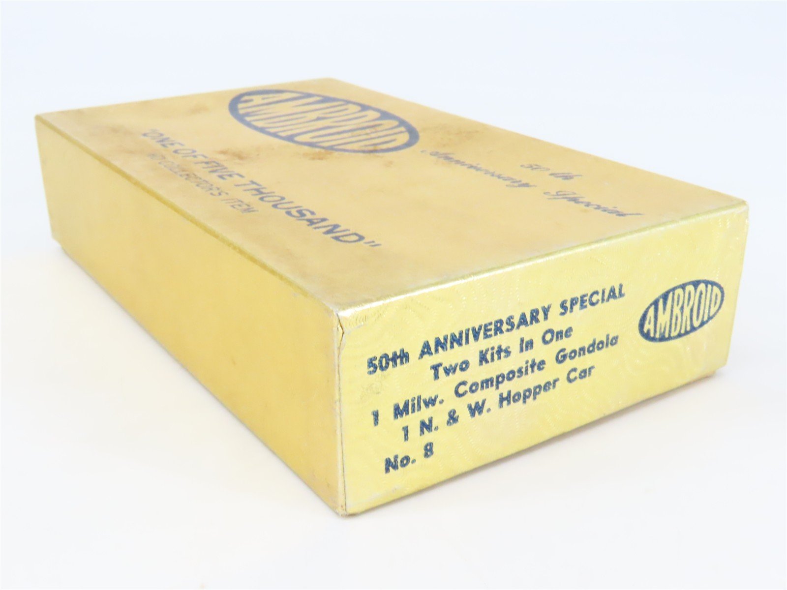 HO Scale Ambroid 2 in 1 Kit No 8 Wood MILW/N&W Hopper & Gondola