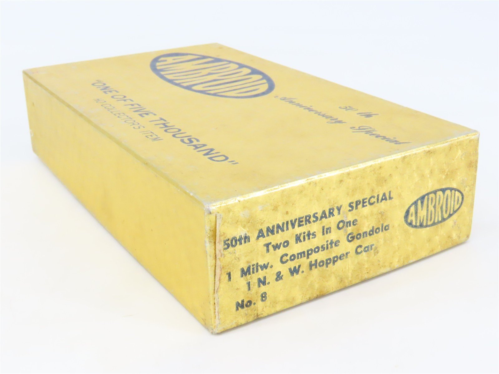 HO Scale Ambroid 2 in 1 Kit No 8 Wood N&W/MILW Gondola & Hopper