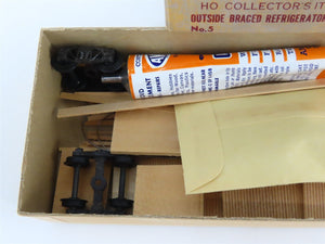 HO Scale Ambroid Kit No 5 Wood Outside Braced Reefer