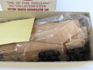 HO Scale Ambroid Kit PRR Pennsylvania Railroad Outside Braced Reefer #5342