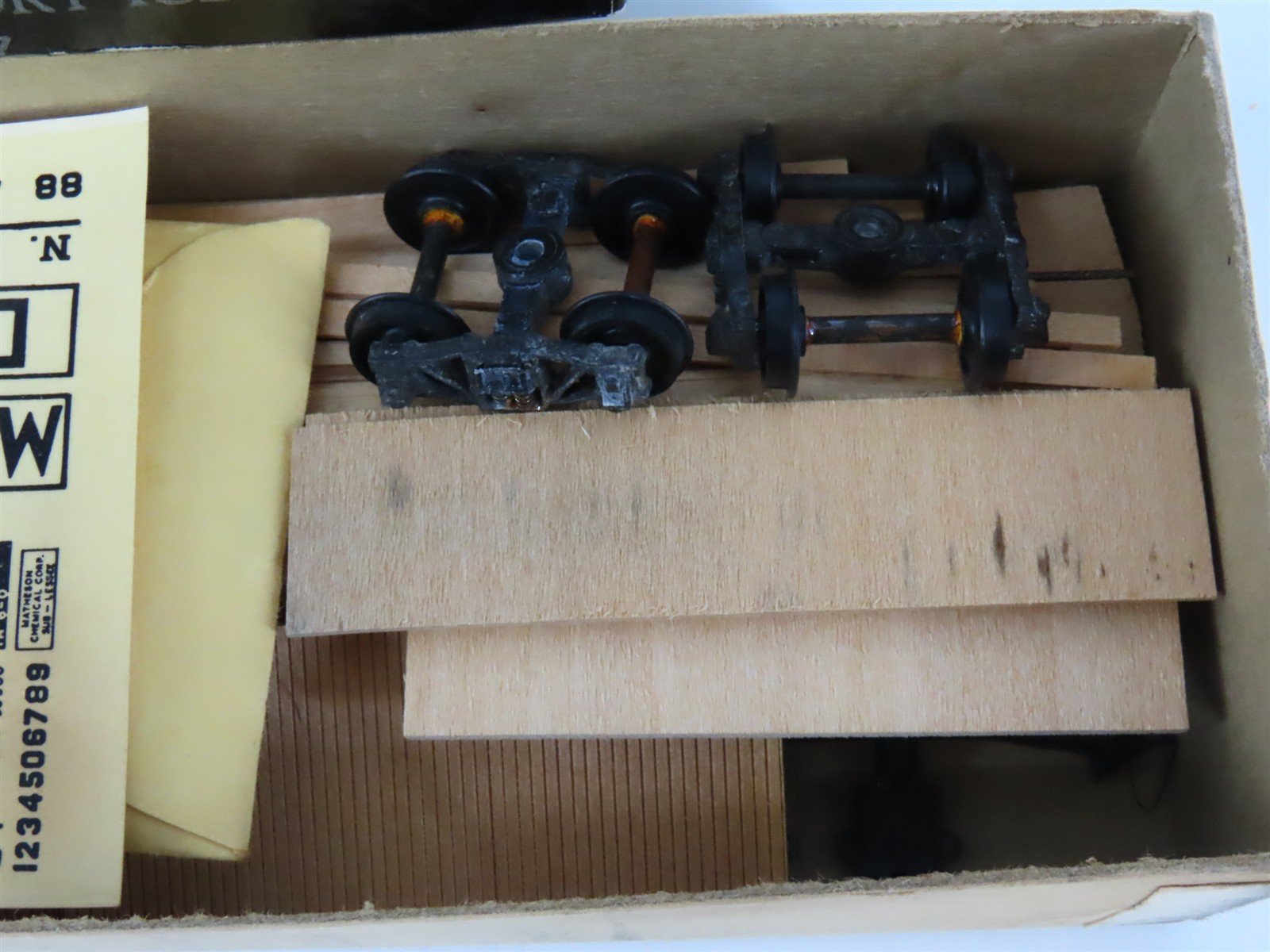 HO Scale Ambroid Kit No 7 NX Mathieson Dry Ice Car #8840