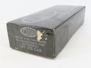 HO Scale Ambroid Kit No 7 NX Mathieson Dry Ice Car #8840
