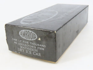 HO Scale Ambroid Kit No 7 NX Mathieson Dry Ice Car #8840