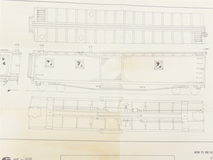 HO Scale Ambroid Kit No 6 WUTX Western Union Tel. Co. Material Car #7559