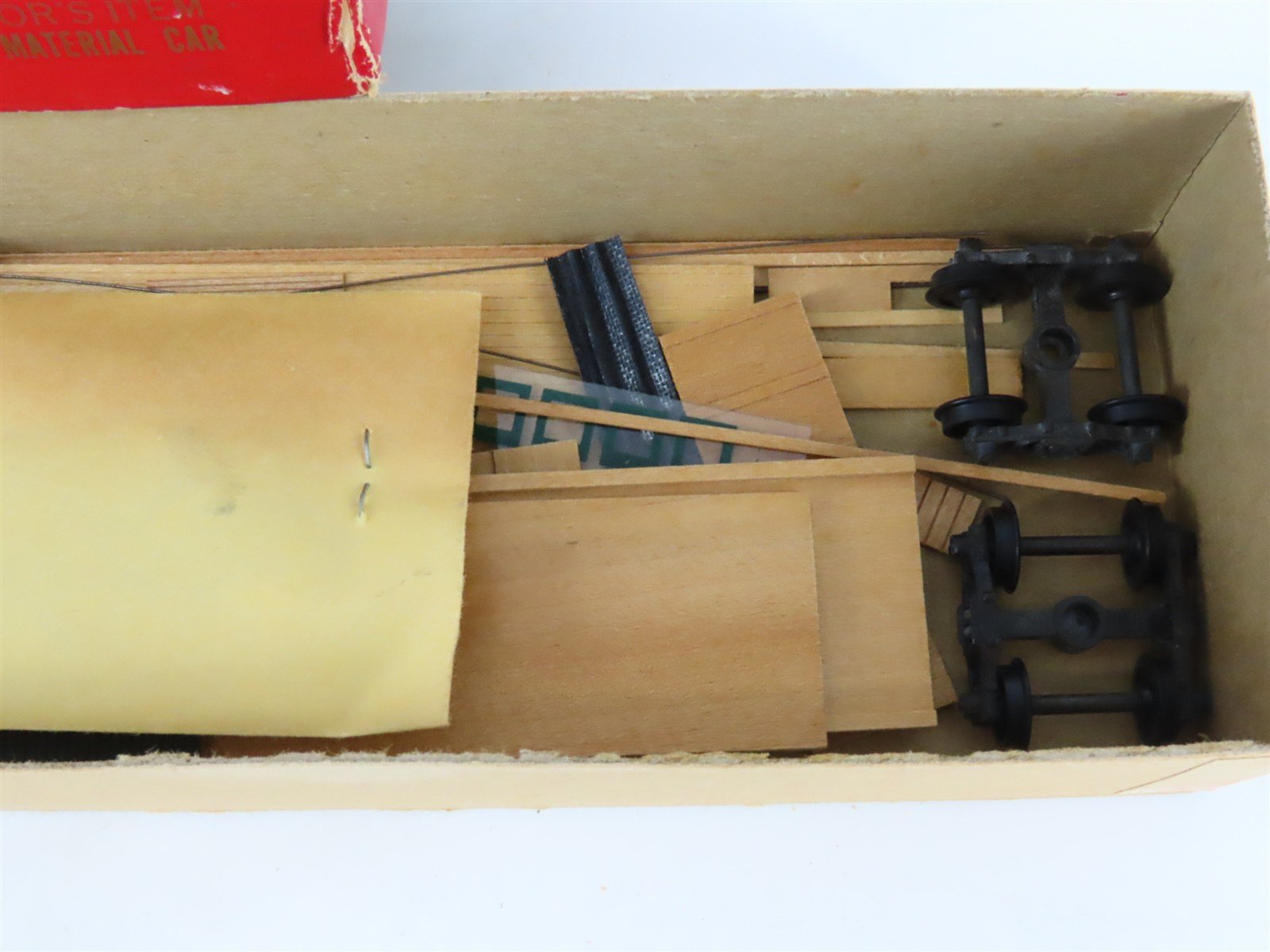 HO Scale Ambroid Kit No 6 WUTX Western Union Tel. Co. Material Car #7559