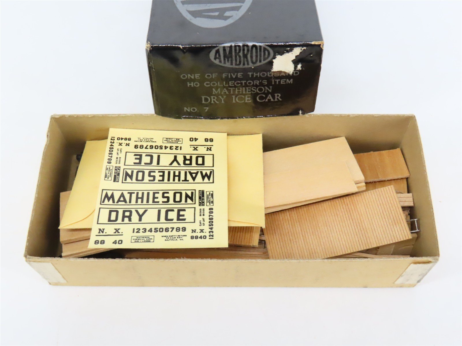 HO Scale Ambroid Kit No 7 NX Mathieson Dry Ice Car #8840
